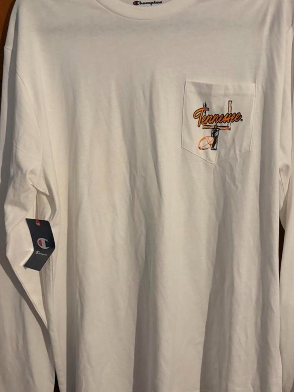 Champion Tennessee Volunteers white long sleeve...